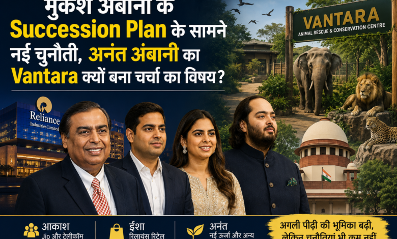 मुकेश अंबानी के Succession Plan और अनंत अंबानी के Vantara पर चर्चा